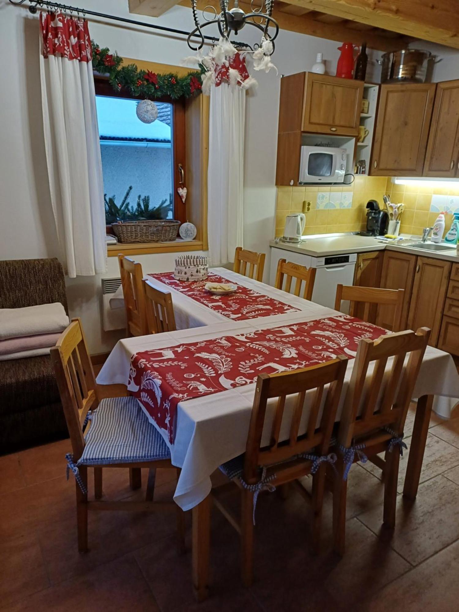 ŽiarDrevenica Zapadne Tatry S Kupacou Kadou A Krbomアパートメント エクステリア 写真